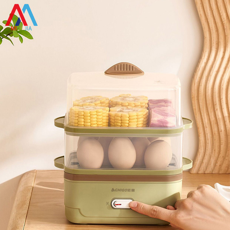 XIAOMIJIA Egg boiled egg steamer, Multifunctional automatic power off, home small mini dormitory egg breakfast machine wholesale
