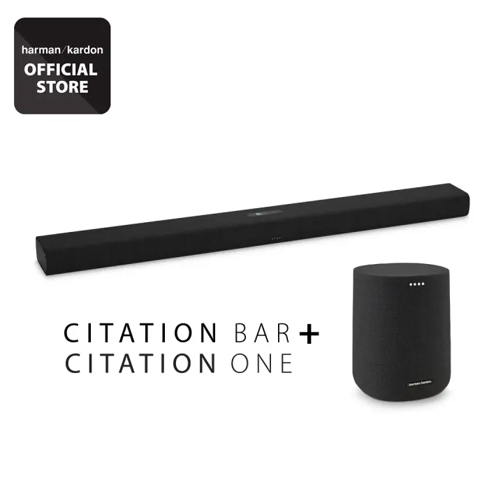 Harman Kardon Citation Bar home smart soundbar + Citation one Bundle