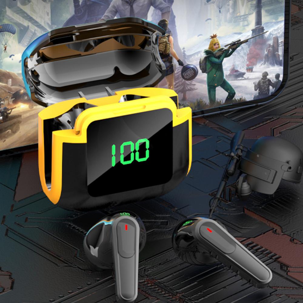 PRO 90 Stereo HiFi Headset Waterproof Bluetooth-Compatible Noise Reduction Headphones Smart Touch Music Gaming Earphones