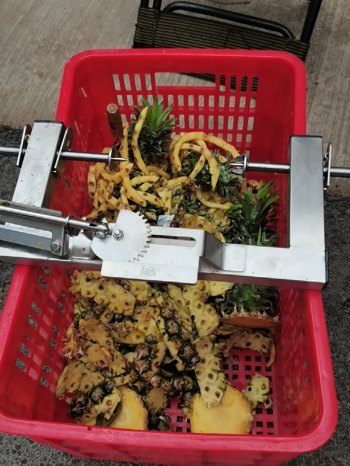 Máy gọt dứa đa năng inox 304 thủ công