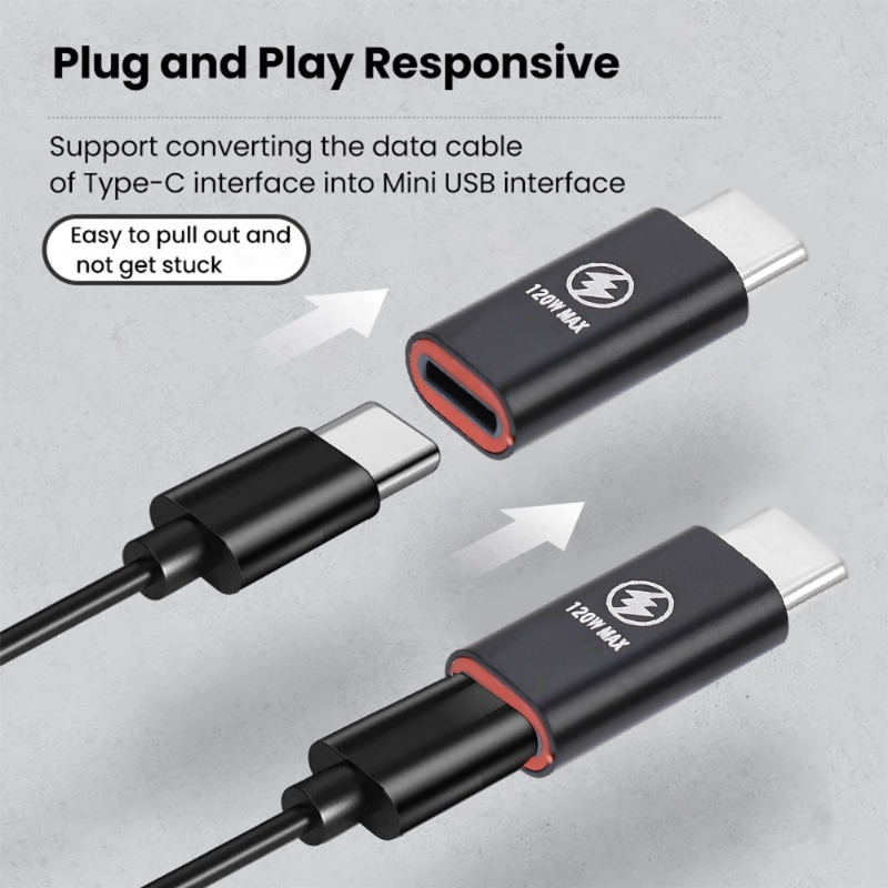 Wenefang%204/1Pcs%20PD%20120W%20Super%20Fast%20Charging%20Mobile%20Phone%20Adapters%20for%20iOS%20Female%20To%20Type%20C%20Male%20Converters%20Suitable%20for%20iPhone%2015%20Pro%20-%20Image%209