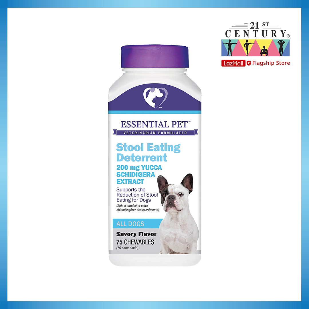 Essential pet store stool eating deterrent