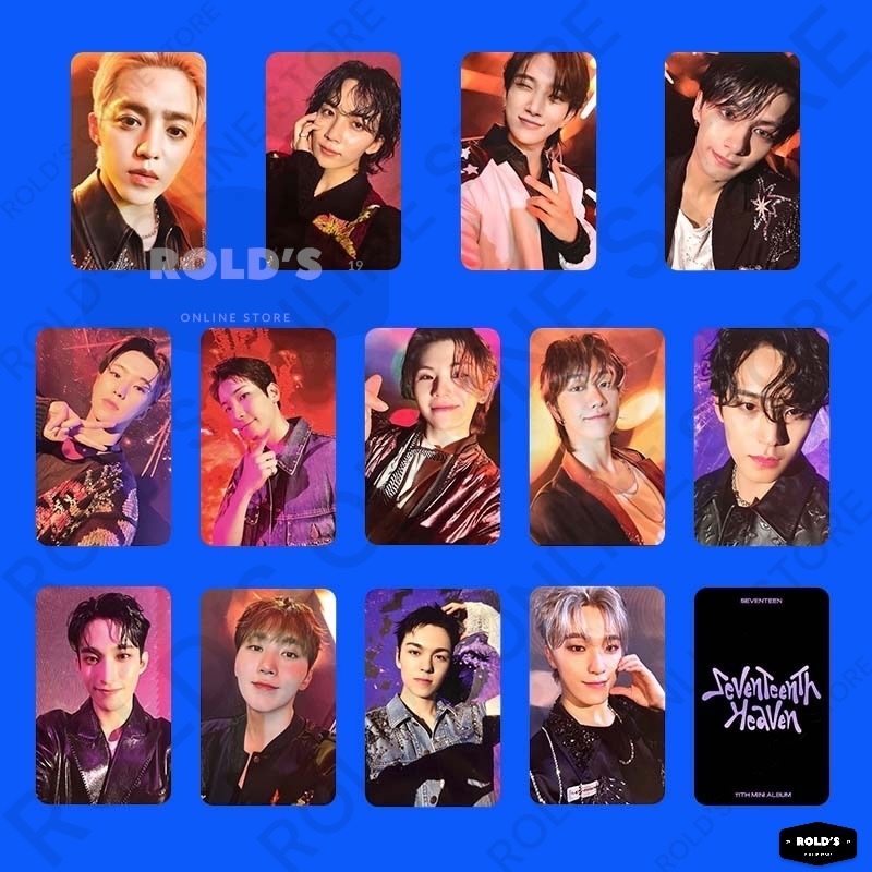 5-13pcs/set] SEVENTEEN Seventeenth Heaven UNOFFICIAL Photocards