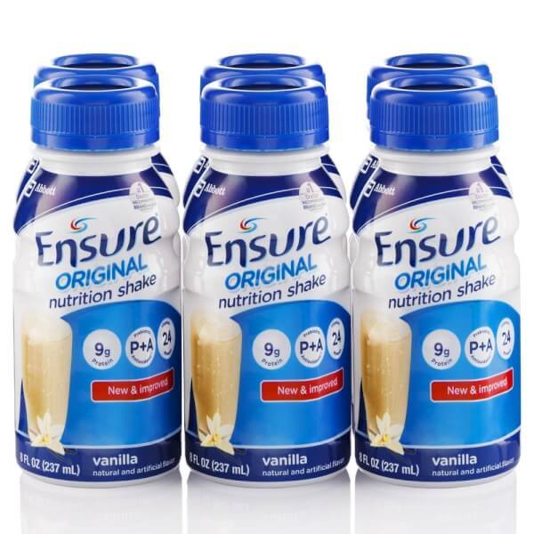 Combo 2 Lốc 6 chai Sữa nước Ensure Abbott 237ml/chai