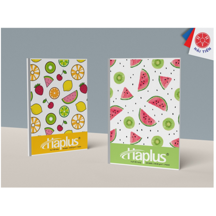 HẢI TIẾN Vở kẻ ngang Haplus - Fruit (80, 120, 200 trang)