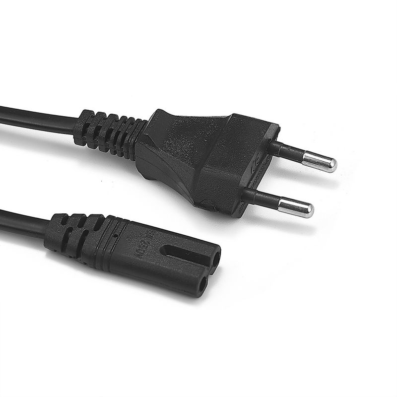 【TopazTrove】Laptop Power Cord Figure 8 AC Cable Wire 1/5m EU Plug IEC ...
