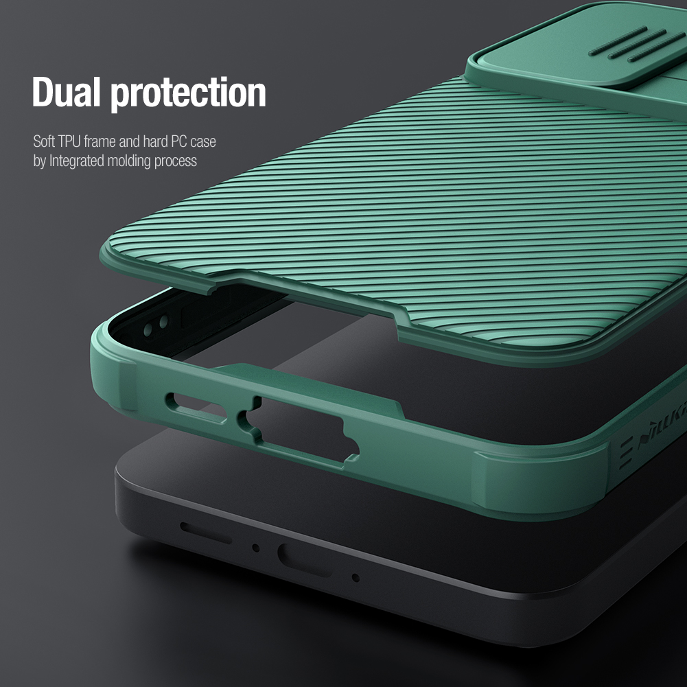 Yuanyan Nillkin for Samsung Galaxy A55 5G Case CamShield Pro Lens full Matte Camera Protection Back Cover. 