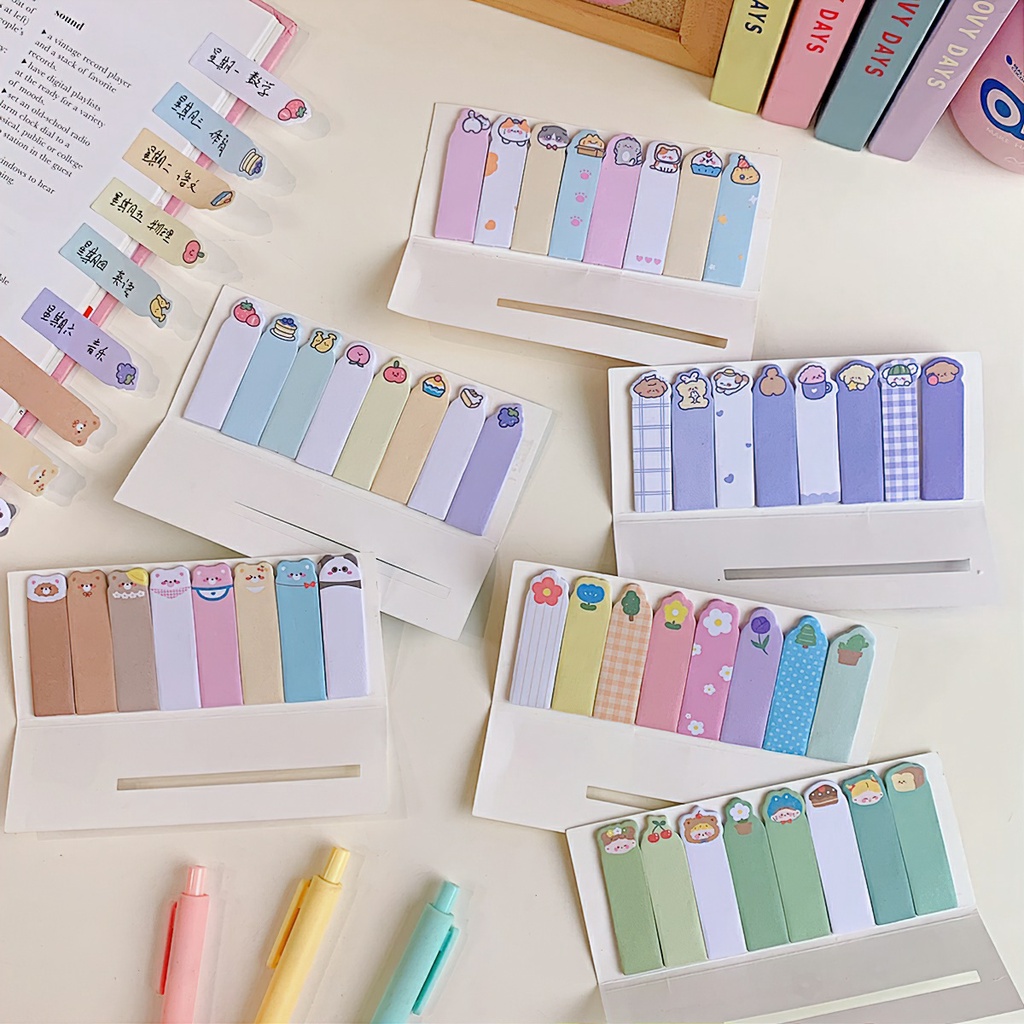 120 cute colorful pattern sticky notes-Aeneas shop