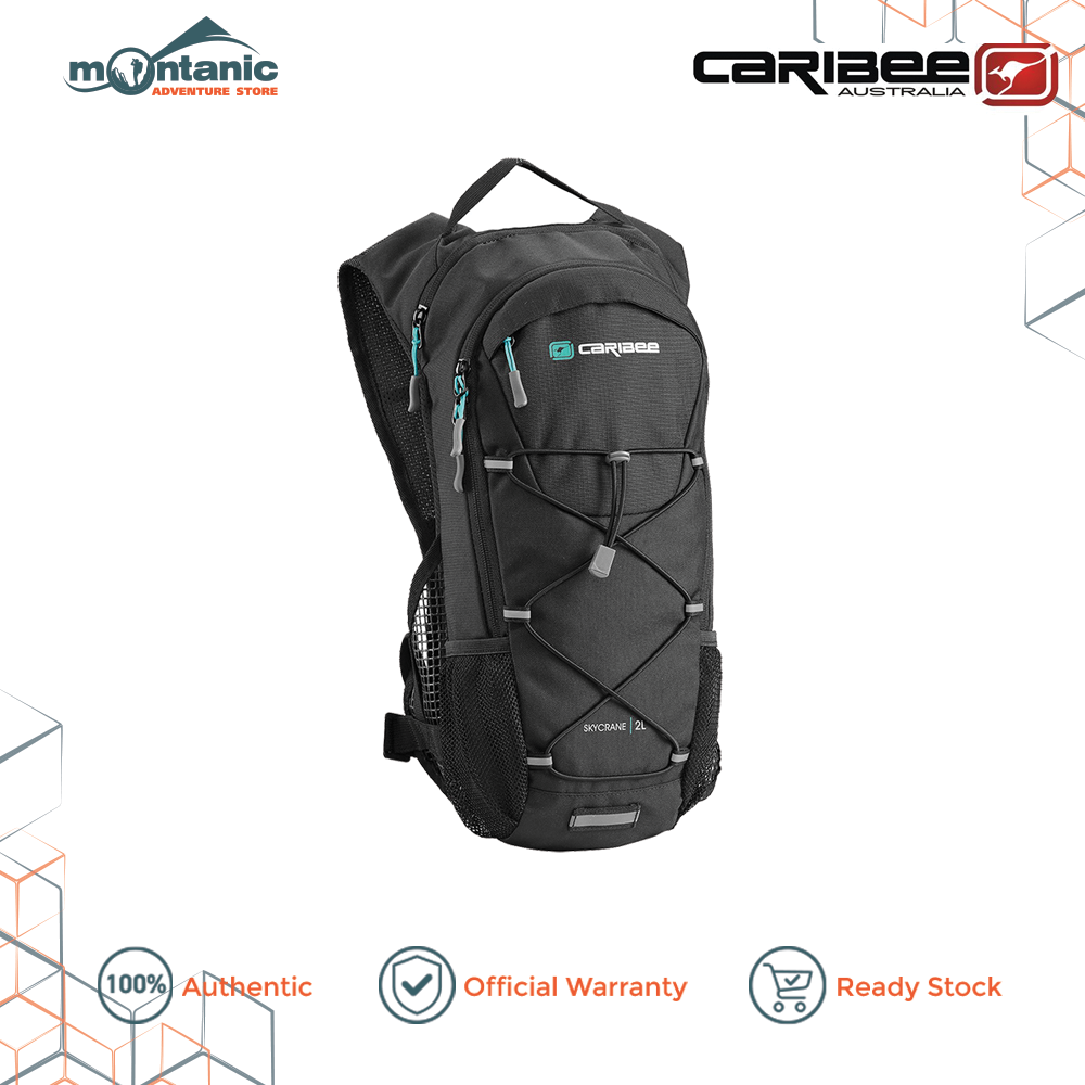 Caribee skycrane 2l 2024 hydration pack black