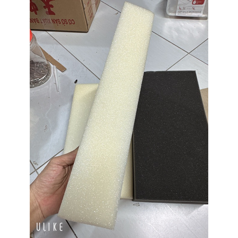 Mút xốp xoa tường dùng trong xây dựng 30cm x 16cm x 5cm