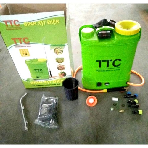 Bình Phun Xịt Thuốc Trừ Sâu TTC - 12L