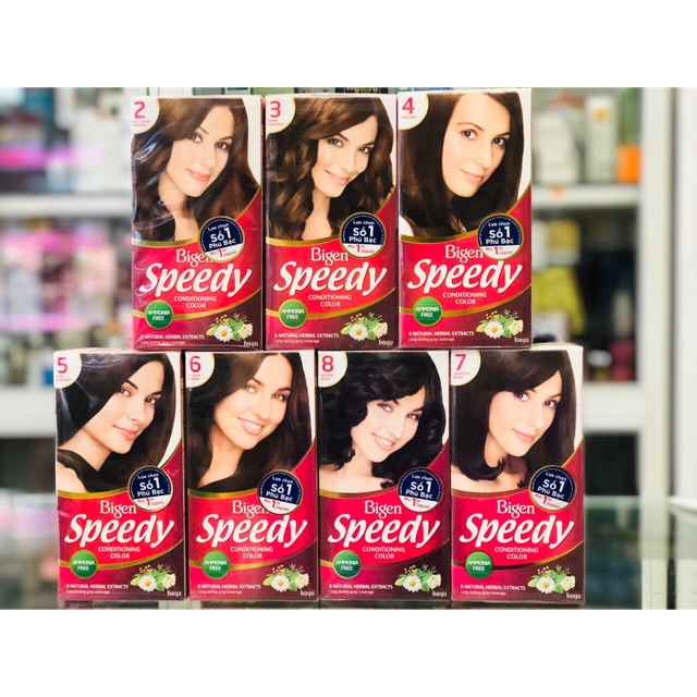 Thuốc nhuộm tóc Bigen Speedy Conditioning Color