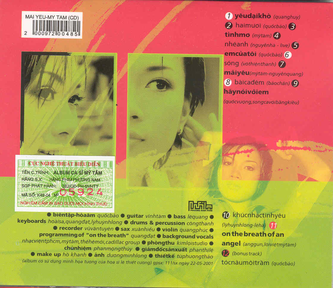 Bộ 8CD Mỹ Tâm Hay Cực Phẩm