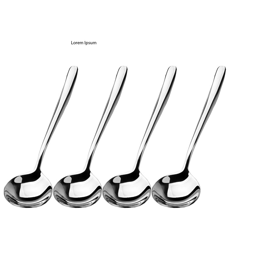 [HCM]10 cái muỗng tròn dài inox