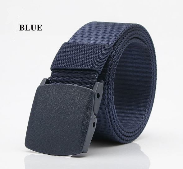 blue canvas belt mens