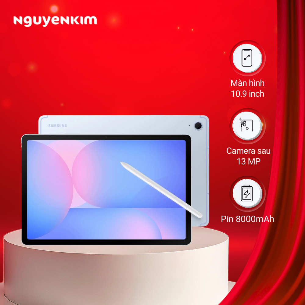[Mới 2025] Máy tính bảng Samsung Galaxy Tab S10 FE Wifi 128GB Xanh