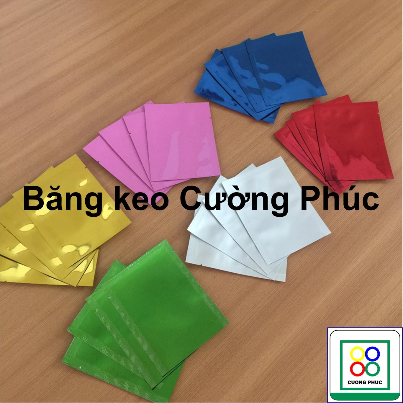 1 ký túi 3 biên 2 mặt màu vàng