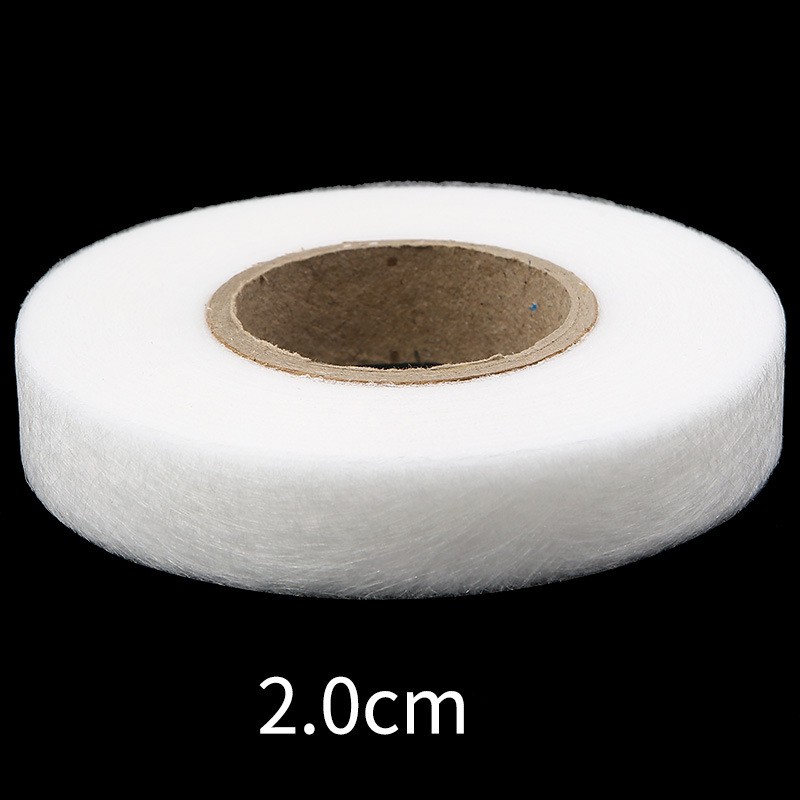 60M Double Sided Interlining Fabric Adhesive Fabric DIY Sewing Fabric Garment Bonded Cloth Interlining Cloth Sewing Accessories