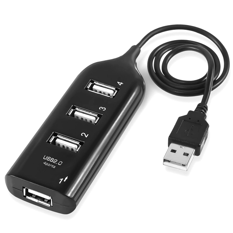 4 Ports USB 2.0 HUB, Cable Length: 30cm (iRepairParts)