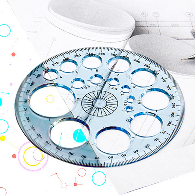 Multifunctional Geometric Ruler, Multifunctional Drawing Universal Ruler, Geometric Drawing Template Measuring Tool