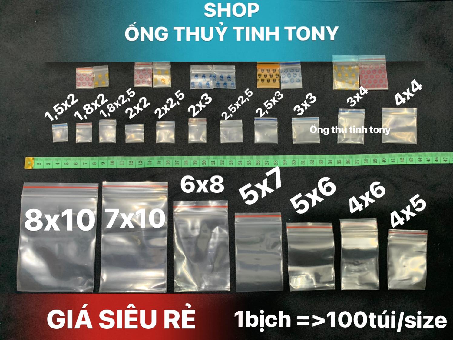 Túi Zip Nhỏ