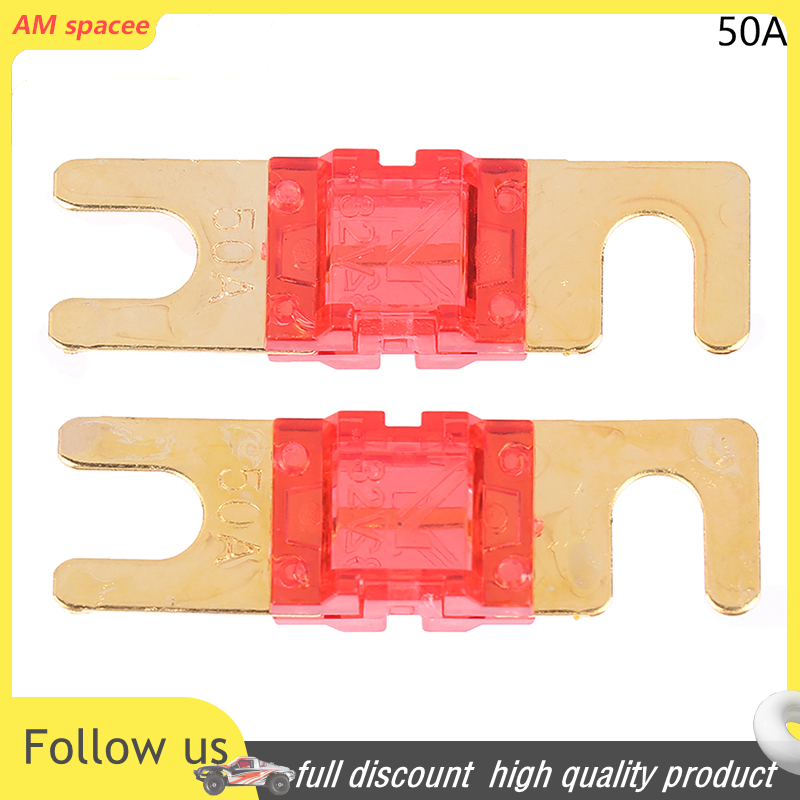 🚀 am cầu chì xe hơi mạ vàng 2 chiếc cầu chì âm thanh xe hơi mini 20a 30a 40a 50a 60a 70a 80a 100a 120a 125a 150a 175a 200a 32v cầu chì tự động