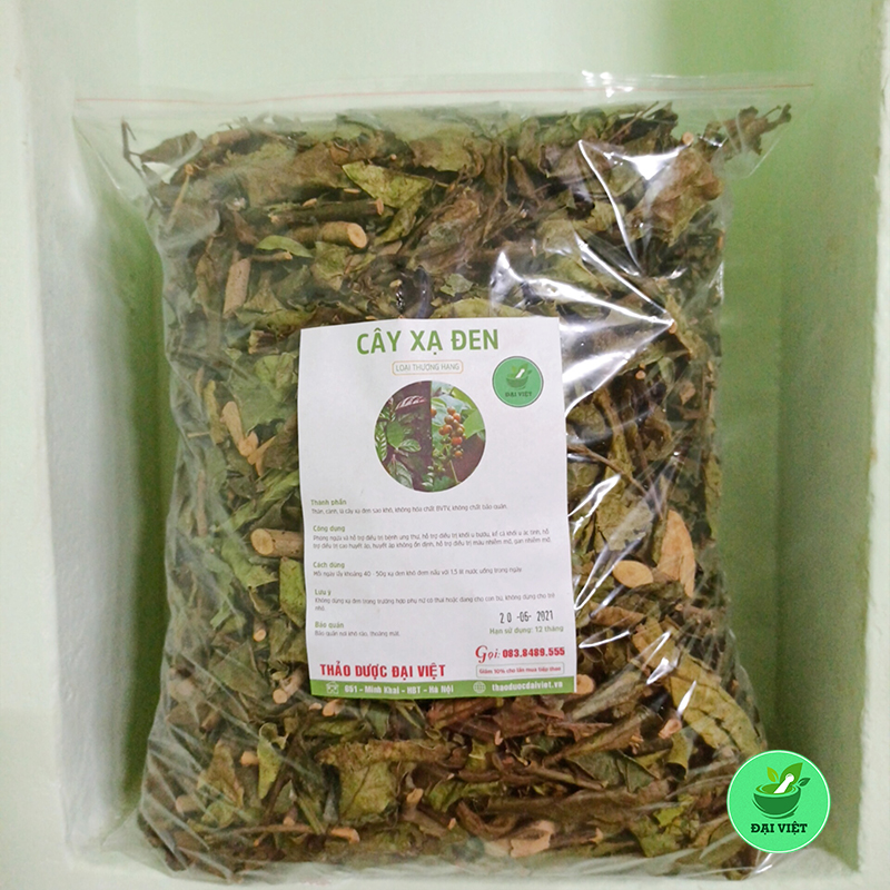 Xạ đen Hòa Bình (gói 1kg khô) - DB003