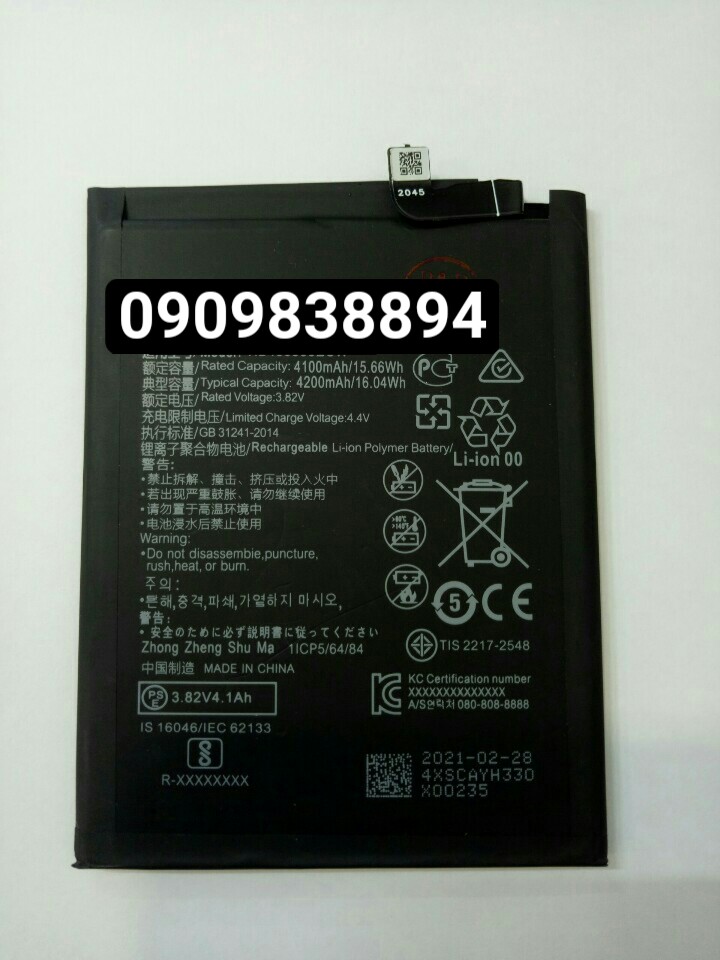 Pin Huawei Nova 6 zin