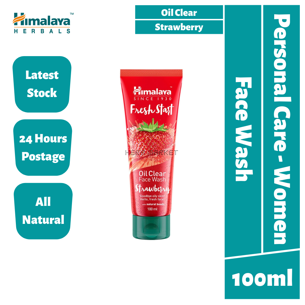 Himalaya Fresh Start Face Wash Oil Clear (100ml) Lazada