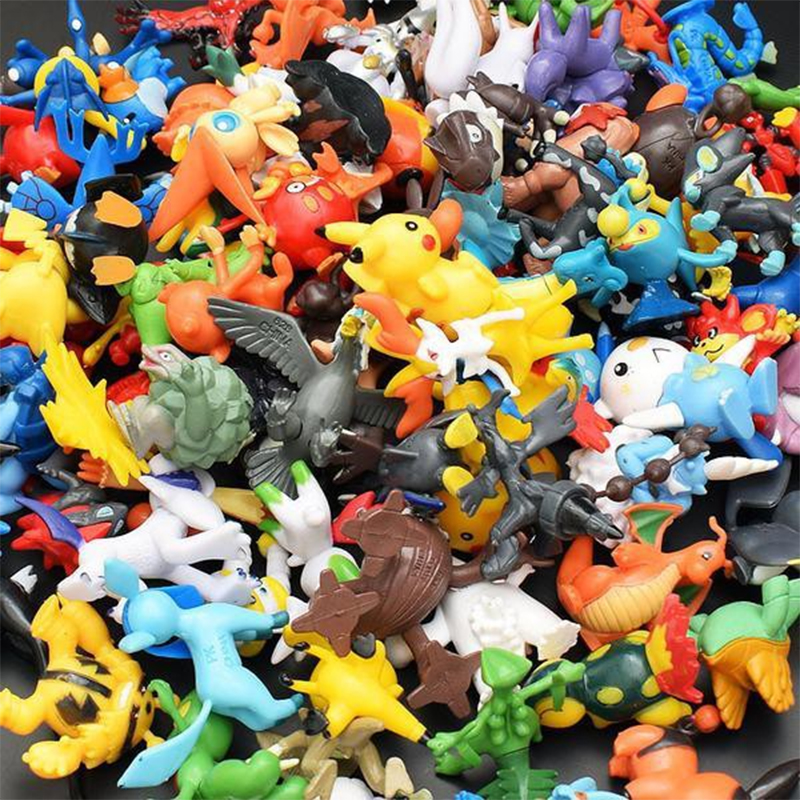 Mô hình đồ chơi 24 chi tiết Pokemon nhựa an toàn - New4all