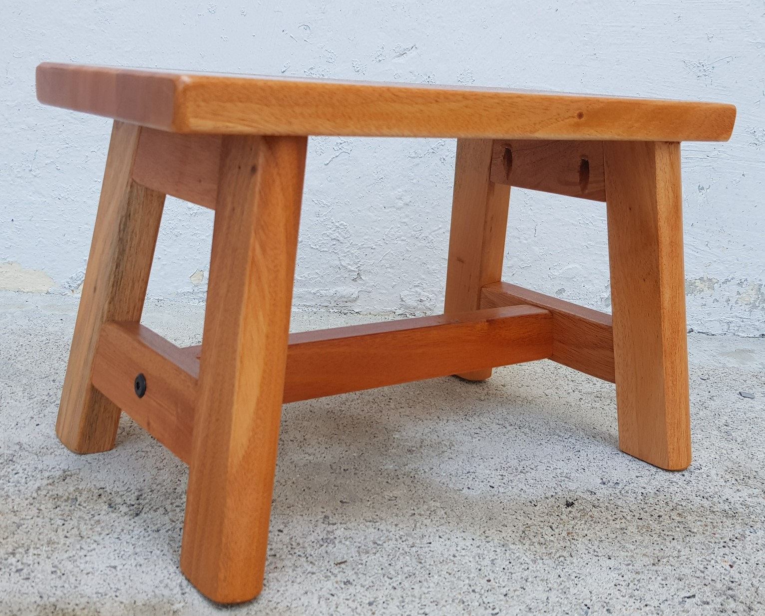 wooden stool for sitting