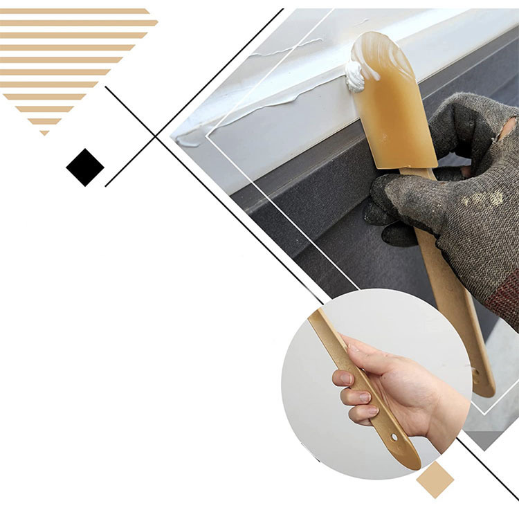 Exterior wall scraper, glass glue squeegee board, trimming clear, silicone spatula scraper blade, scraper blade, plaster, glue caulking tool set