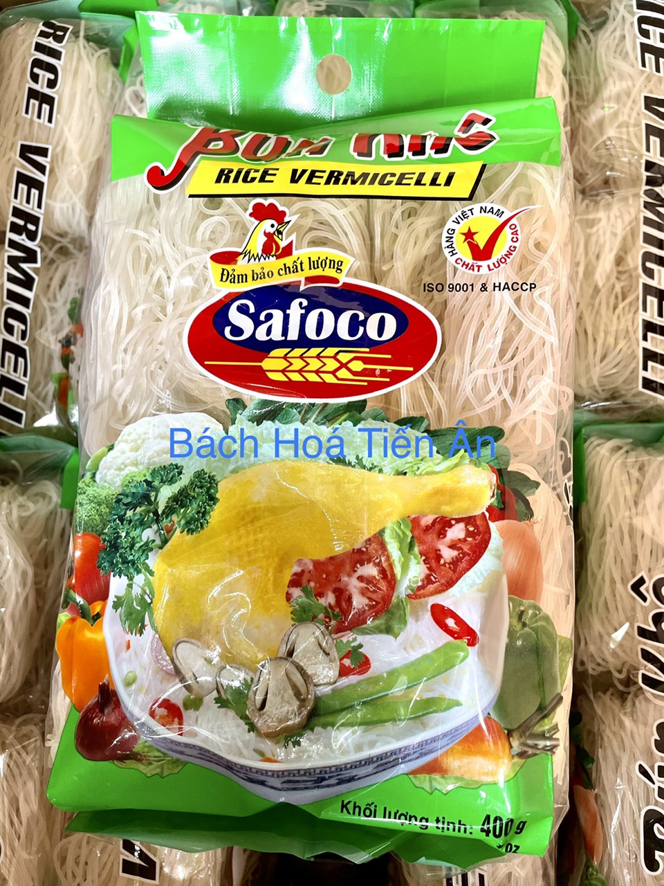 Bún khô safoco gói 400g rice vermicelli