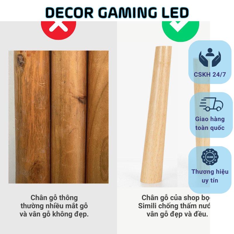 Bàn trà tròn, bàn sofa tròn mặt gỗ kích thước 60cm