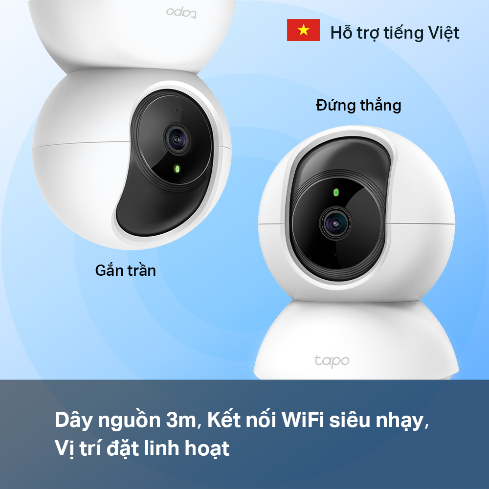 Camera Wifi TP-Link TC70 Full HD 1080P Quay 360º