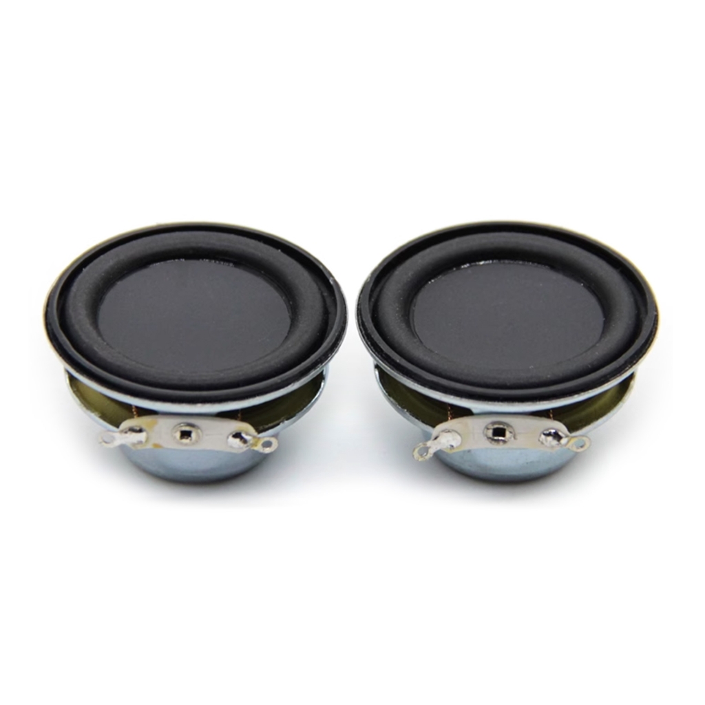 2pcs 1.5 inch portable full range audio speaker 40mm 4 ohm 5w hifi sound amplifier loudspeaker diy bluetooth speakers