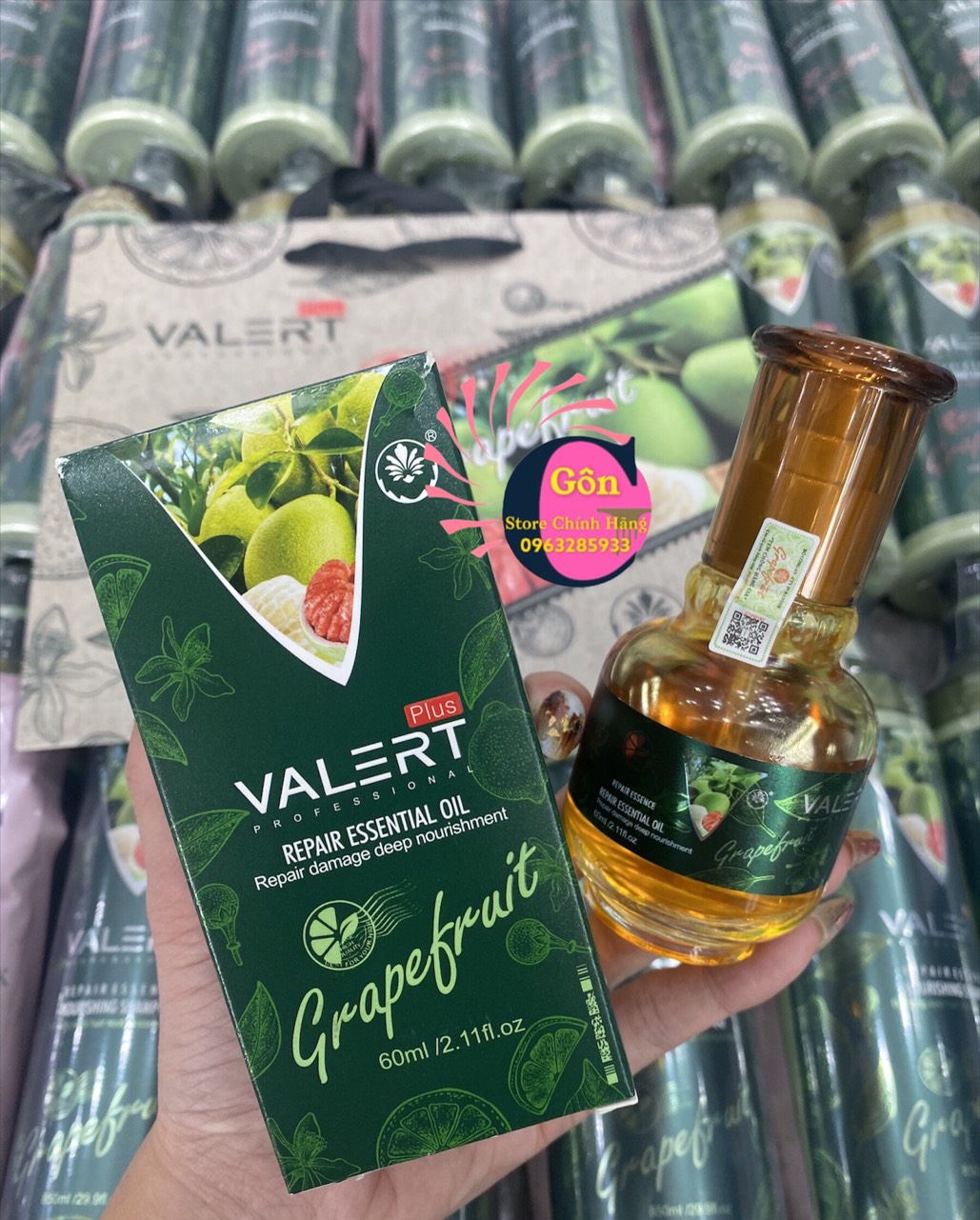 Tinh dầu bưởi kích thích mọc tóc GRAPEFRUIT 60ml chính hãng