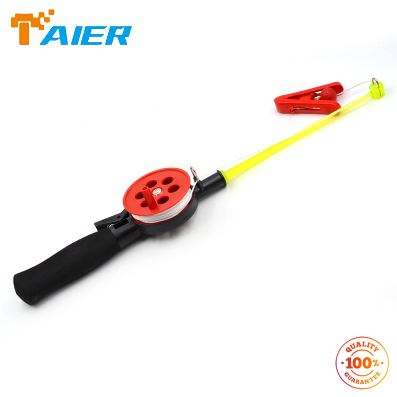 Kids Ice Fishing Rod Plastic Fishing Pole Portable Lightweight Fishing  Poles With Fishing Line For Boys Girls 33cm / 12.99 In