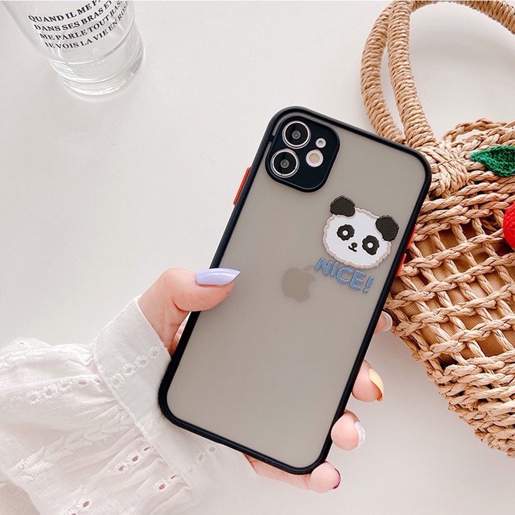 Ốp Lưng IP Basic Camera In Hình Dễ Thương_Siêu Cute