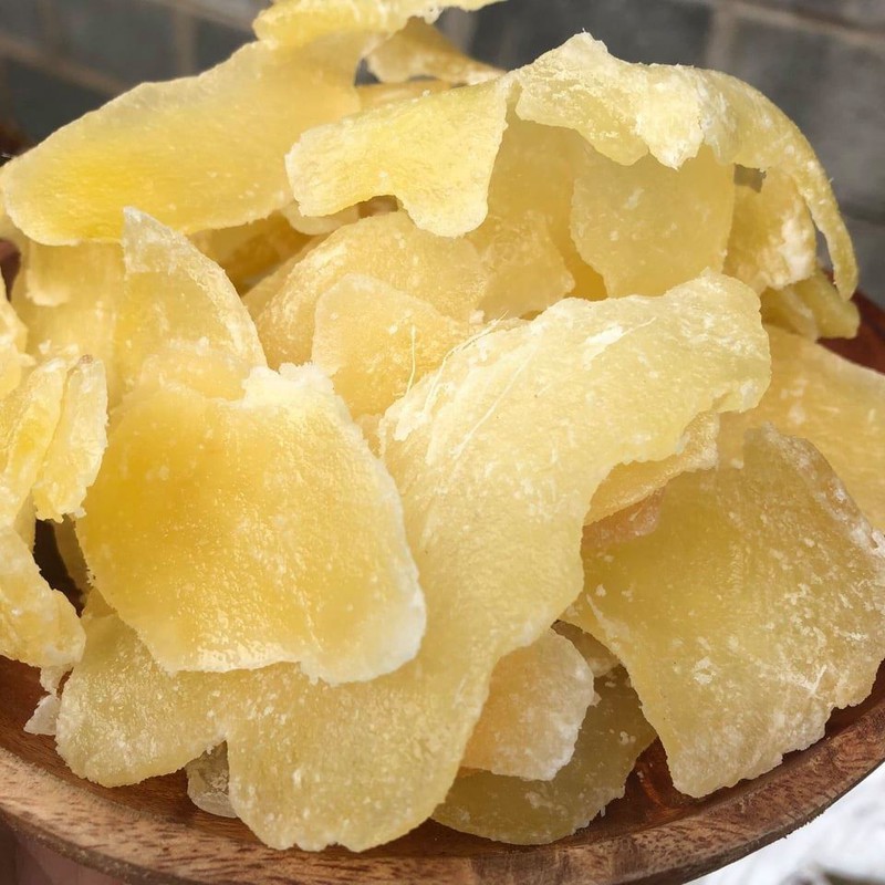 Lẻ 1kg Mứt gừng khô Huế xắt lát