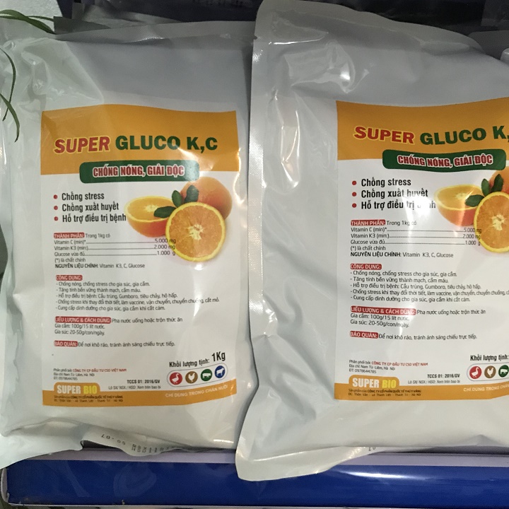 Điện giải Gluco KC gói 1kg
