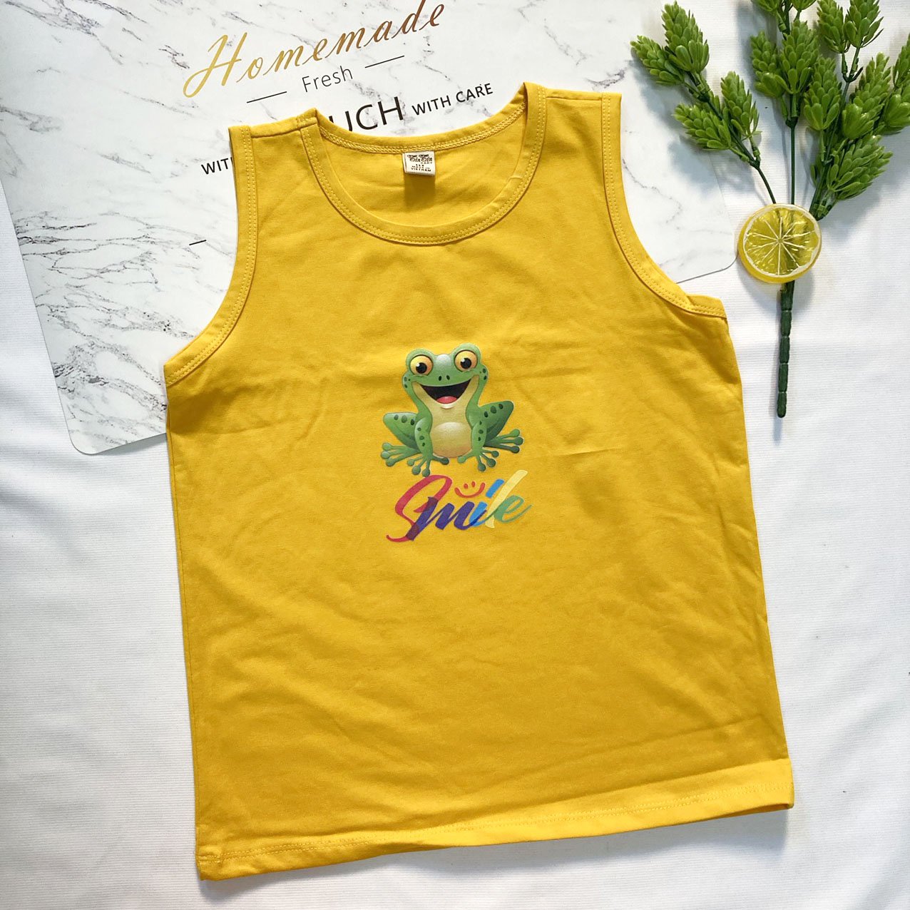 Áo thun bé trai sát nách size từ 20-32kg - at38