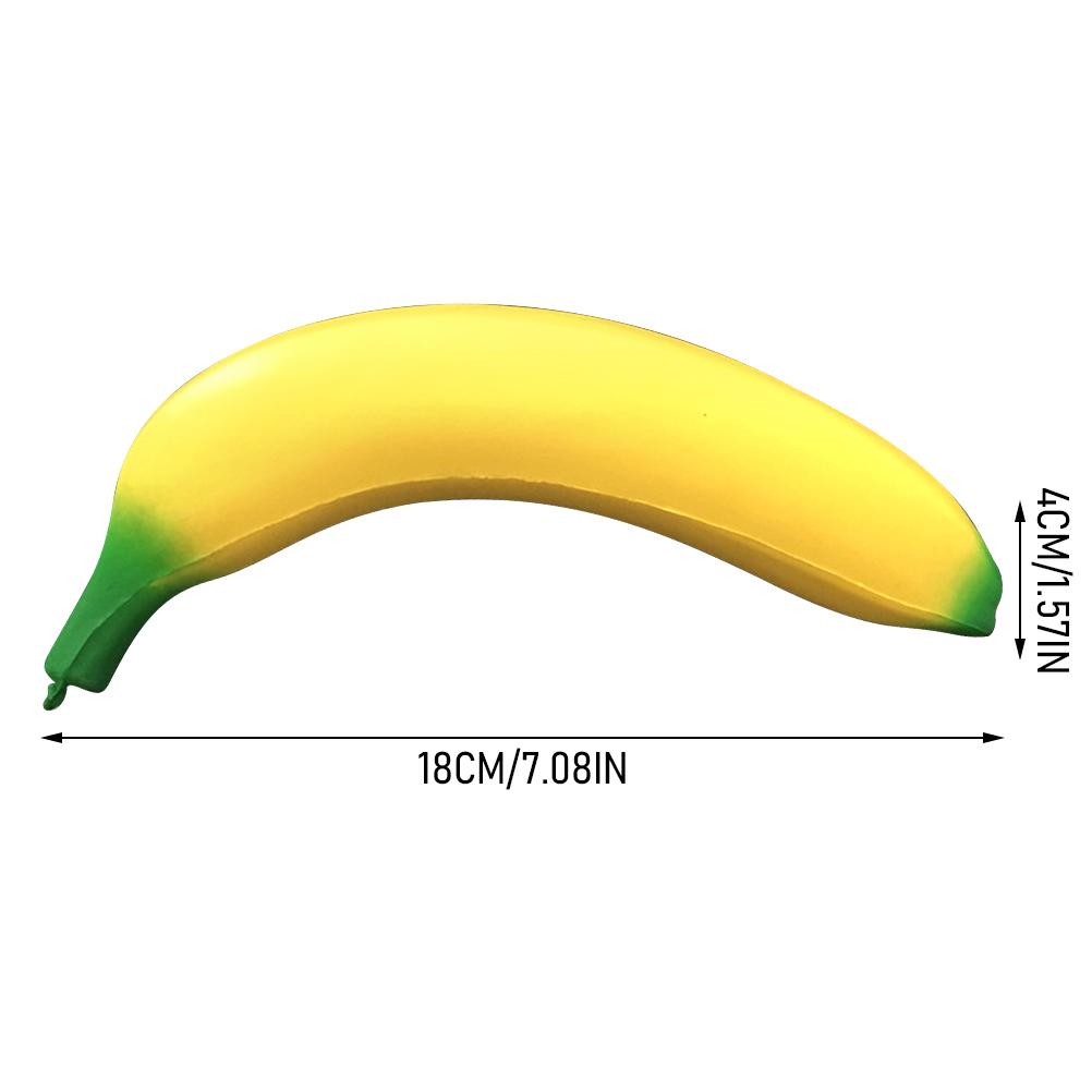 Stress Relief Banana Toy Squeezing Banana Toy TPR for Home