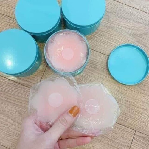 Hộp 5 đôi dán nhũ hoa , dán ti silicon