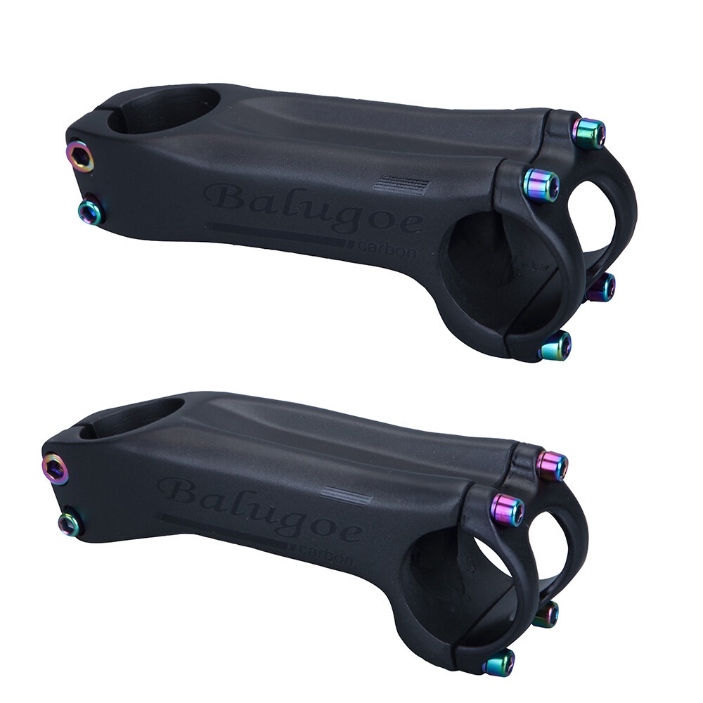 【Top-rated】 new BALUGOE pro T1000 carbon MTB mother bike 6/17 grade 31.8MM road bike carbon power positive and negative stem parts.