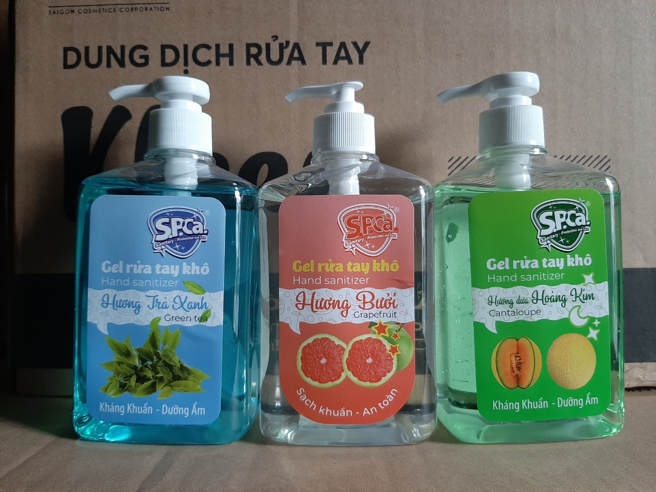 Gel Rửa Tay Khô SPCa 600ml