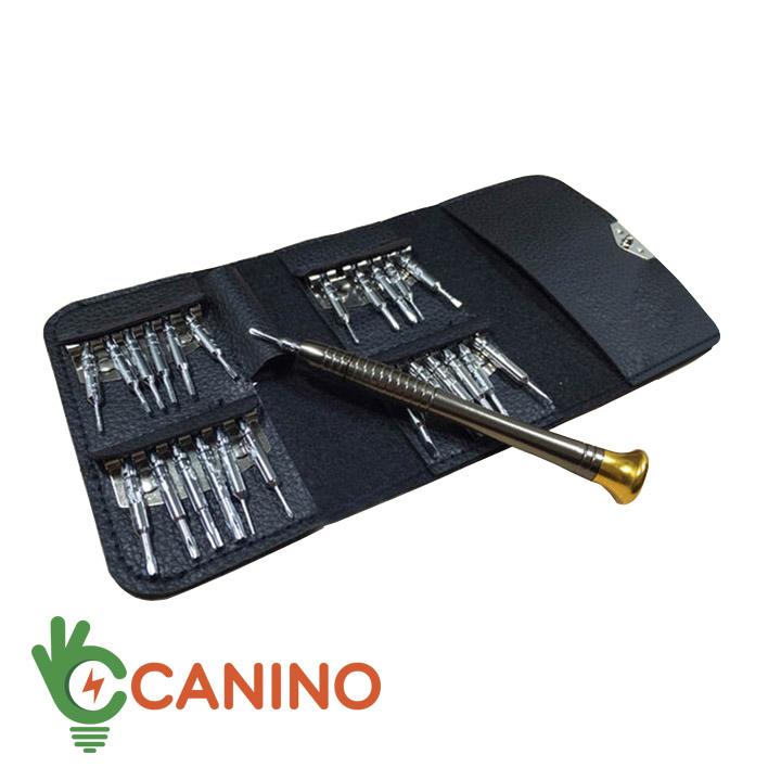 Bộ tô vít ví da 25in1 siêu tiện dụng