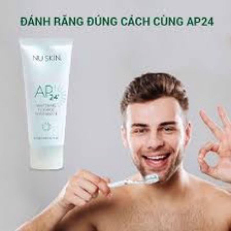 Kem đánh răng trắng sáng AP-24 Whitening Fluoride Toothpaste Nuskin