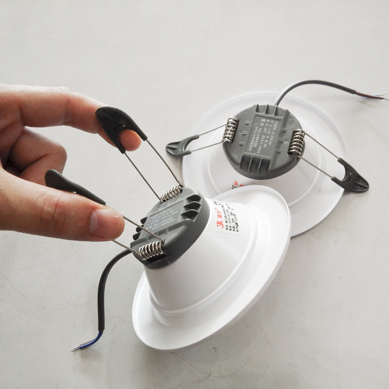 Đèn Led âm trần trực tiếp 220V phi 100mm 9W