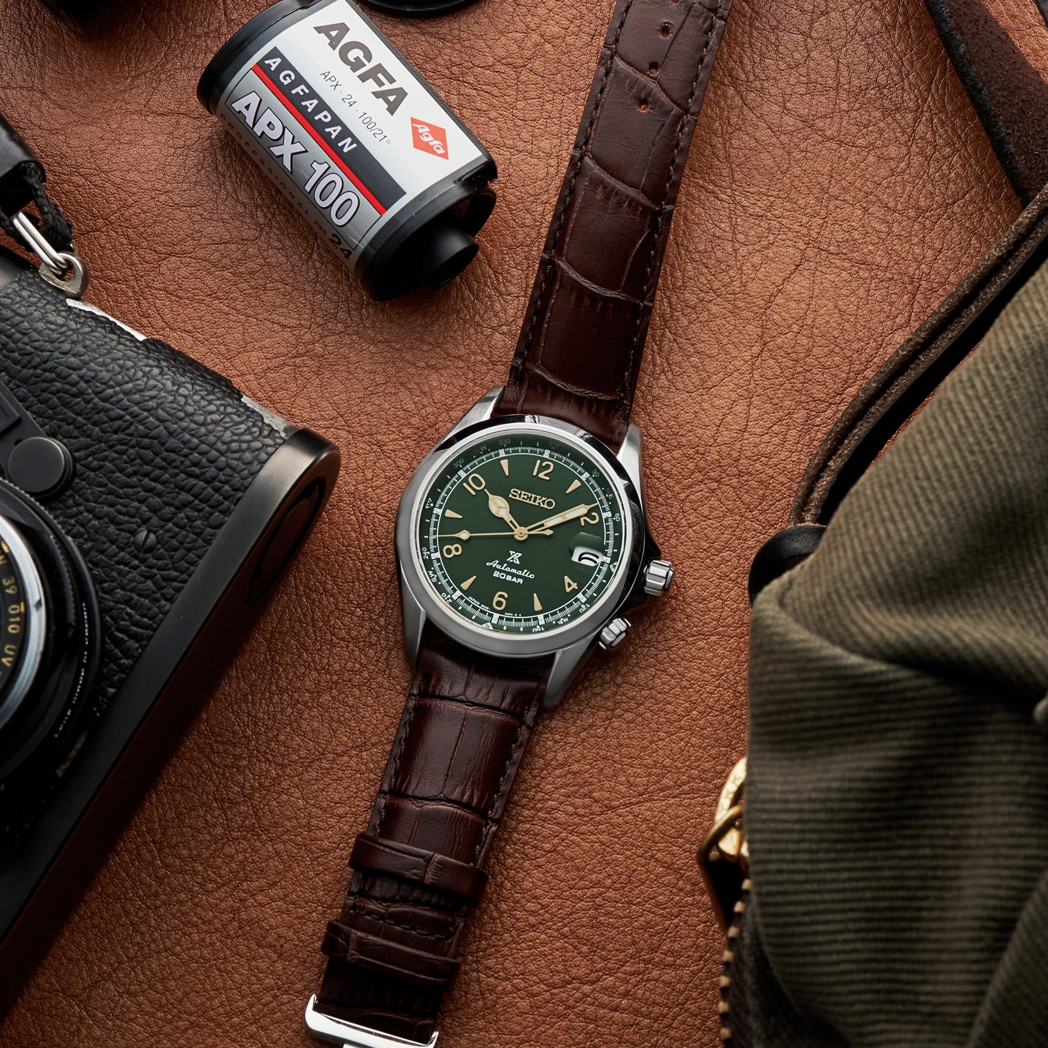 Seiko Prospex Alpinist Green Dial Automatic Watch SPB121 SPB121J1